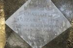 PITT Joseph 1839-1922 & Charlotte Elizabeth BLACKBEARD 1843-1906 
