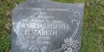 ? Cornelia Sophia Elizabeth 1928-1982
