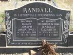 RANDALL Joseph Josua 1908-2000 & Isabella Elizabeth 1903-1989