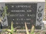 RALL Christian 1953-1988