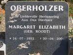 OBERHOLZER Margaret Elizabeth nee ROODT 1953-2006