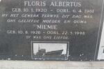 SMIT Floris Albertus 1920-1961 & Miemie 1926-1998