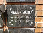 VUUREN Pikkie, van 1946-2008