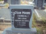 MOORE Jean nee SENEKAL 1909-1993