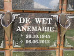 WET Anemarie, de 1945-2012