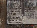 LANDMAN Christoffel J. 1883-1958