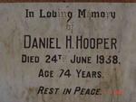 HOOPER Daniel H. -1938