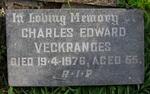 VECKRANGES Charles Edward -1976