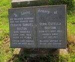 BEETON Francis Samuel -1955 & Vera Estella 1903-1971