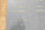 PRATT Jacobus Johannes 1927-1999 & Anna Sophia 1937-