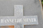 MEYER Elbert 1918-2004 & Hannetjie 1928-2012
