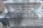 ODENDAAL Elsie nee KIRSTEN 1880-1910