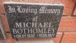 BOTHOMLEY Michael 1932-1977