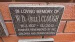 CLOUGH W.D. 1937-2013