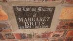 BRITS Margaret 1924-2005