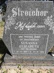 STREICHER Susanna Elizabeth nee HILLEBRAND 1901-1989