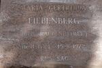 LIEBENBERG Maria Gertruida nee RAUBENHEIMER 1884-1972