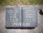 PRINSLOO Pieter Willem 190?-1972 & Hendrika Fredrieka 190?-1979