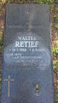 RETIEF Walter 1988-1988