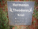 KRIEL Hermanus Theodorus 1957-2017