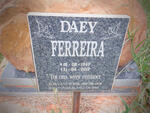 FERREIRA Daey 1949-2017