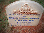 KOEKEMOER Rachel Gezina Phillipina 1957-2011