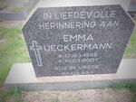 UECKERMANN Emma 1932-2001