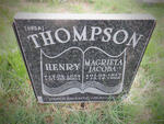 THOMPSON Henry 1954-2001 & Magrieta Jacoba 1957-1998