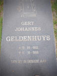 GELDENHUYS Gert Johannes 1952-1998
