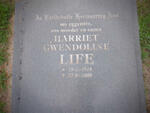LIFE Harriet Gwendoline 1934-2000
