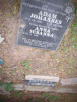 GRANGE Adam Johannes, le 1923-1998 & Anna Susanna 1926-