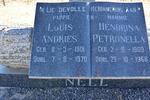 NELL Louis Andries 1901-1970 & Hendrina Petronella 1909-1968