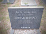 JORDAAN Lodewyk Johannes 1954-1970