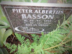 BASSON Pieter Albertus 1944-2010