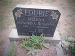 FOURIE Helena Hendrina Susanna nee J.V. RENSBURG 1882-1979