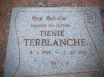TERBLANCHE Tienie 1965-1986