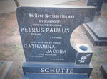 SCHUTTE Petrus Paulus 1917-1986 & Catharina Jacoba PRINSLOO 1919-2005