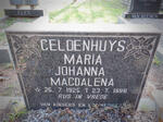 GELDENHUYS Maria Johanna Magdalena 1925-1998