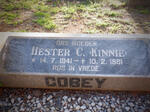 GOBEY Hester C. 1941-1981