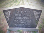 TONDER Alida Heiletta Johanna, van nee STRYDOM 1918-1978