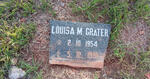 GRATER Louisa M. 1954-1991