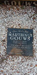 GOUWS Marthinus 1939-2013
