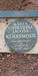 KOEKEMOER Maria Catharina Jacoba nee OPPERMAN 1910-1993