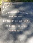 IMMELMAN Esther 1893-1968
