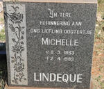 LINDEQUE Michelle 1983-1983