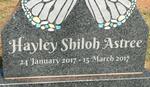 ASTREE Hayley Shiloh 2017-2017