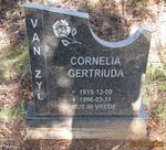 ZYL Cornelia Gertriuda, van 1915-1996