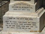ALBERTYN Lilian A. 1885-1932