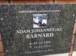 BARNARD Adam Johannes 1944-2014