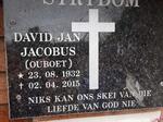 STRYDOM David Jan Jacobus 1932-2015